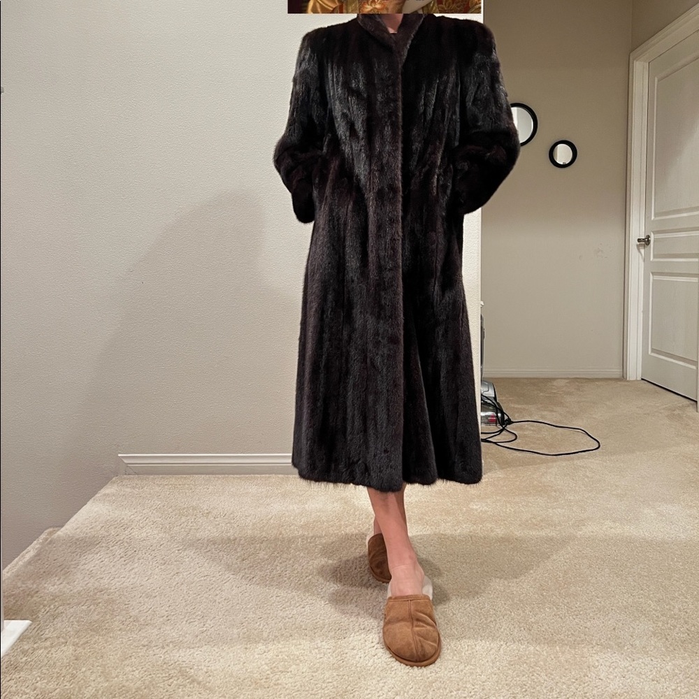 Blackglama mink fur coat